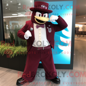 Personaggio mascotte Maroon...