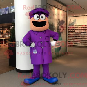 Máscara Purple Doctor com...