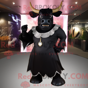 Black Bull-maskotdraktfigur...