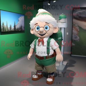 Irsk Flag maskot kostume...