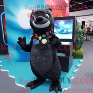 Disfraz de mascota Black...