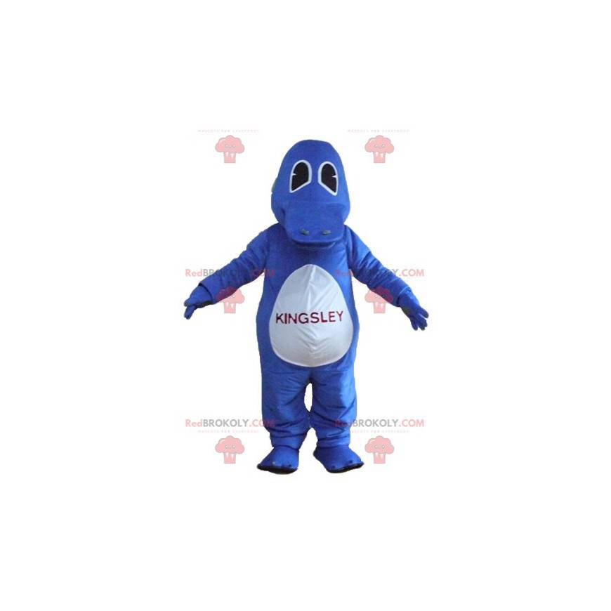 Vogelbekdier mascotte blauwe eend - Redbrokoly.com