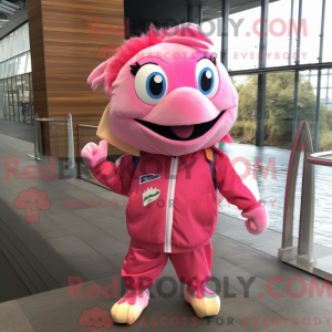 Costume mascotte de Piranha...