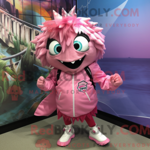 Costume mascotte de Piranha...