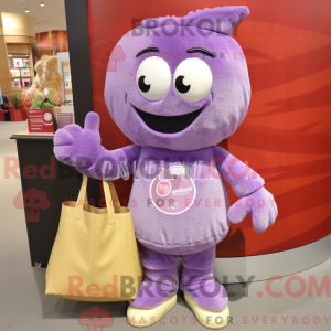 Lavendel Kirsebær maskot...