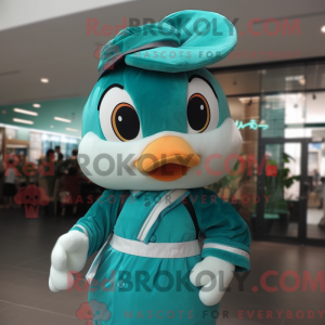 Disfraz de mascota Teal Pho...
