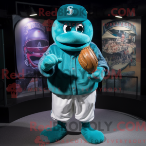 Teal Baseball Glove...