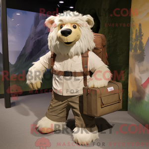 Disfraz de mascota del oso...