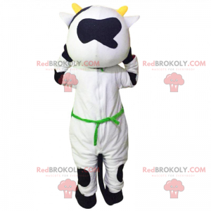 Mascote vaca com avental - Redbrokoly.com