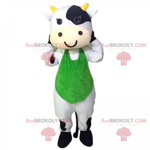 Mascote vaca com avental - Redbrokoly.com