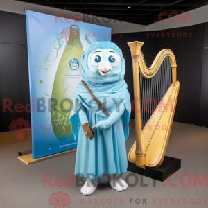 Sky Blue Celtic Harpe...