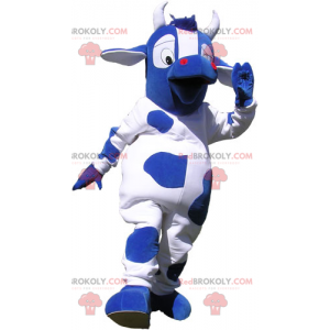 Mascota de la vaca azul - Redbrokoly.com