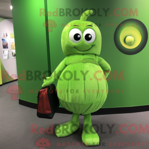 Lime Green Pendant mascot...