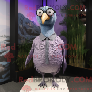 Lavender Guinea Fowl mascot...