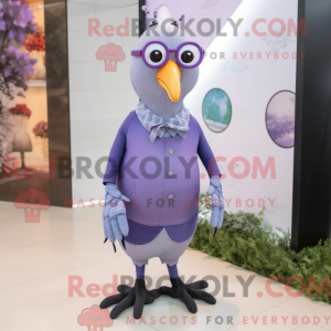 Lavendel Perlehøns maskot...