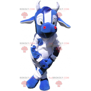 Maskot modrá kráva - Redbrokoly.com