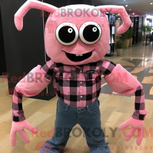 Maskottchenkostüm Pink...