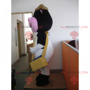 Mascote de vaca faz-tudo - Redbrokoly.com