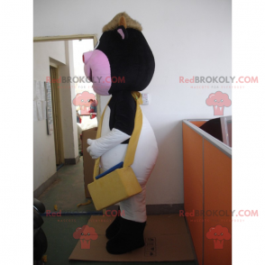 Mascota de la vaca manitas - Redbrokoly.com