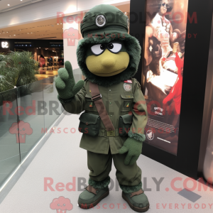 Costume mascotte Para...