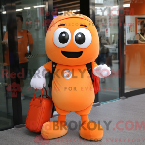 Orange Moussaka mascot...