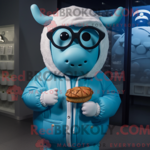 Disfraz de mascota Sky Blue...