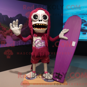 Disfraz de mascota Magenta...