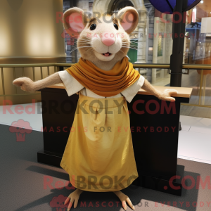 Guld Ratatouille maskot...