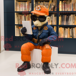 Orange Navy Soldier...