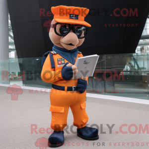 Orange Navy Soldier...