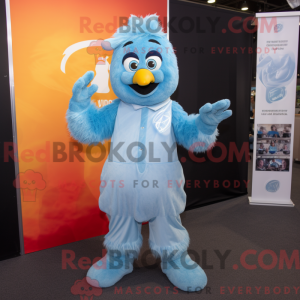Disfraz de mascota Sky Blue...