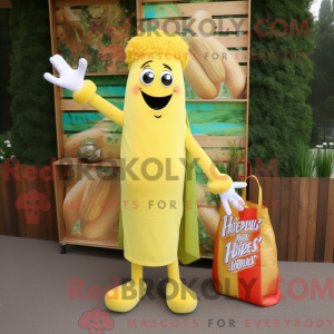 Yellow Pesto Pasta mascot...