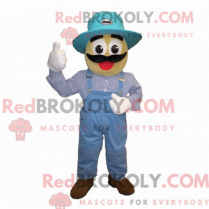 Cyan Jambalaya maskot...