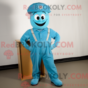 Disfraz de mascota Cyan...
