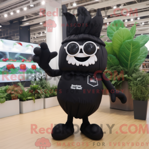 Black Beet-mascottekostuum...