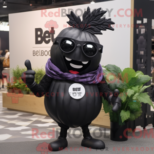 Black Beet-mascottekostuum...