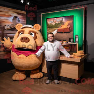 Disfraz de mascota Brown...