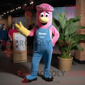 Rosa bamaskotkostyme kledd...
