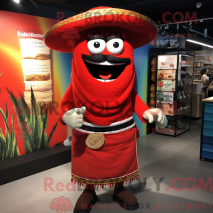 Disfraz de mascota de...