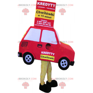 Mascota del coche rojo - Redbrokoly.com