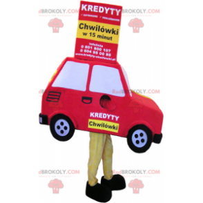 Mascote do carro vermelho - Redbrokoly.com