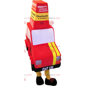 Mascotte de voiture rouge - Redbrokoly.com