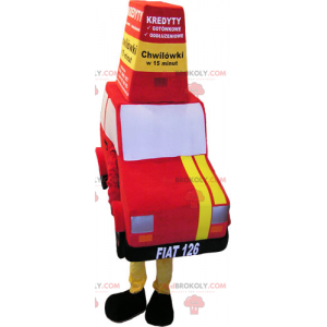 Mascota del coche rojo - Redbrokoly.com