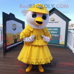 Disfraz de mascota Gaviota...