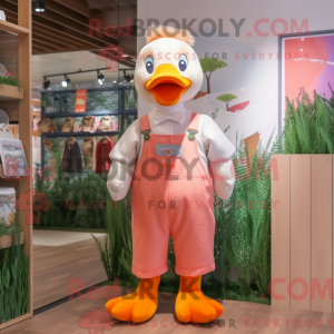 Postava maskota Peach Goose...