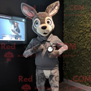 Grey Roe Deer maskot...