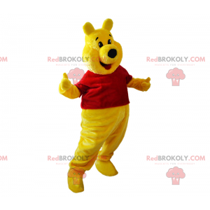 Mascote do ursinho Pooh - Redbrokoly.com