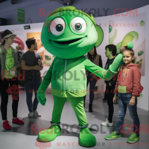 Green Moussaka mascot...