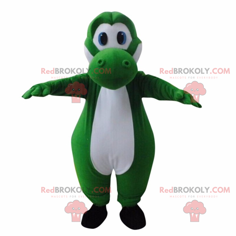 Yoshi grøn maskot - Masker berømte mennesker - REDBROKO_017067 - RedBrokoly.com