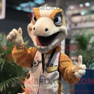 Máscara de Velociraptor...
